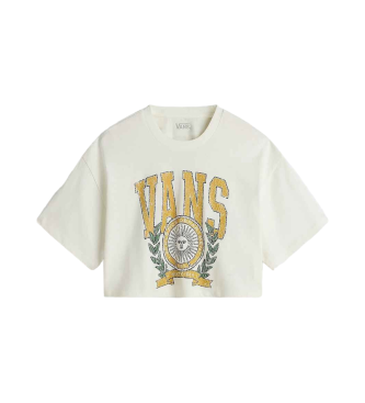 Vans First Team - T-shirt court  coupe ample - blanc