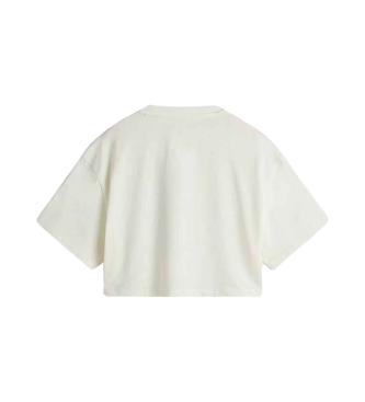 Vans First Team - T-shirt court  coupe ample - blanc