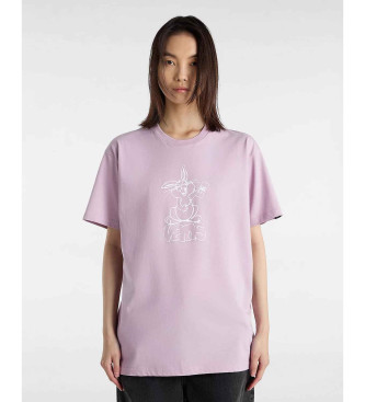 Vans T-shirt Crazy Eddy lilas