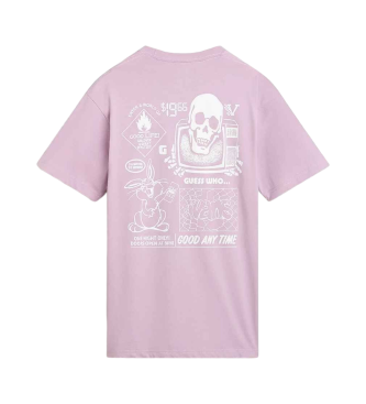 Vans T-shirt Crazy Eddy lilas