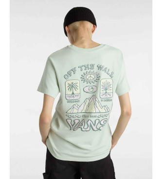 Vans Diepte Aansluiting T-shirt groen