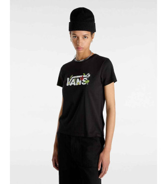 Vans T-shirt ras du cou Foliage noir