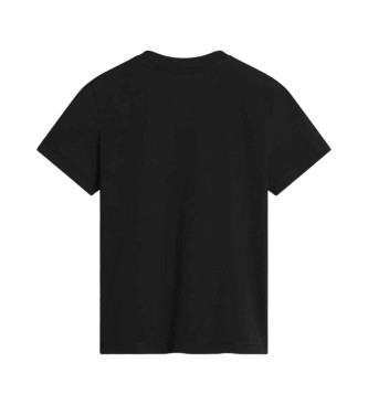 Vans T-shirt ras du cou Foliage noir