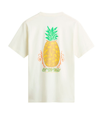 Vans T-shirt med ananasddskalle vit