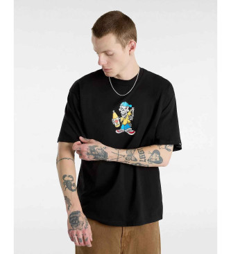 Vans T-shirt Reggie preta