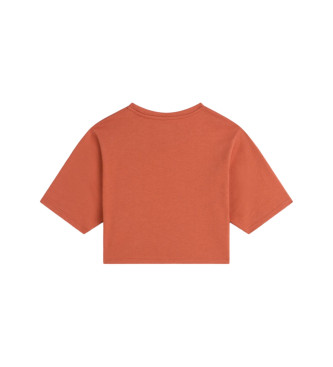 Vans Retro V Crew Crop II T-Shirt oranžna