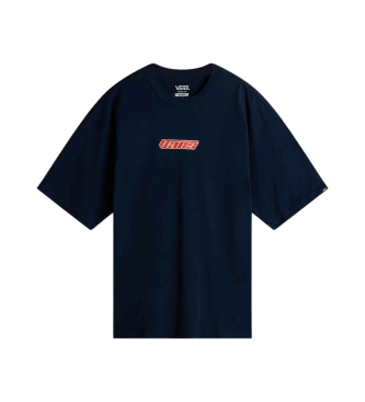 Vans T-shirt retr a V blu scuro