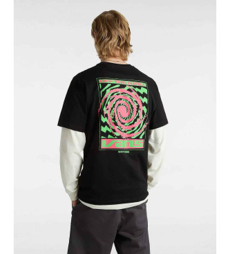 Vans Camiseta Wormhole Warped negro