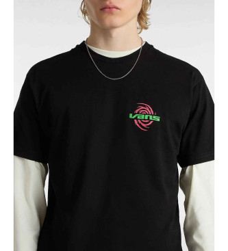 Vans Camiseta Wormhole Warped negro