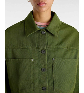 Vans Raynes Trucker short design jacket green