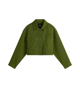 Vans Raynes Trucker short design jacket green