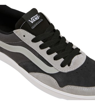 Vans Sapatos Cruze Too CC em pele cinzenta