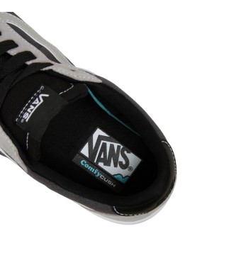 Vans Sapatos Cruze Too CC em pele cinzenta