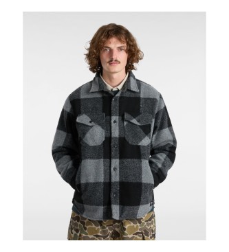 Vans Denby sort fluffy overshirt