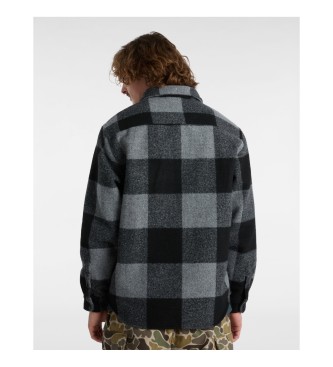 Vans Denby sort fluffy overshirt