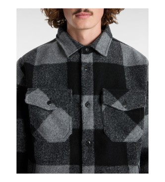 Vans Denby sort fluffy overshirt