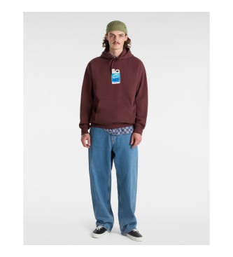 Vans Lst sittande huvtrja Extra Strength brun
