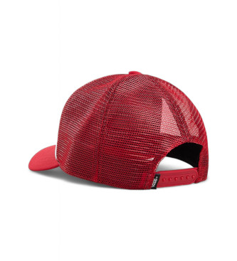 Vans Classic Patch Curved Bill Trucker Cap wit, rood