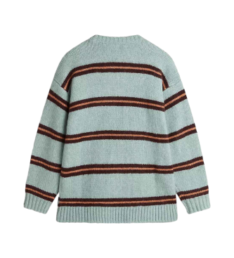 Vans Suzie Stripe crew neck jumper blue