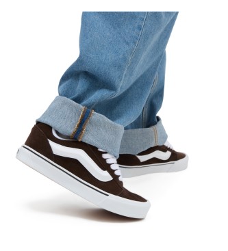 Vans Zapatillas de piel Knu Skool marrn
