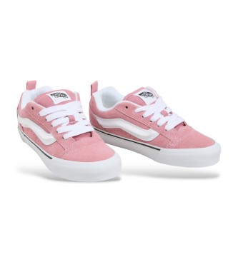 Vans Zapatillas de piel Knu Skool rosa