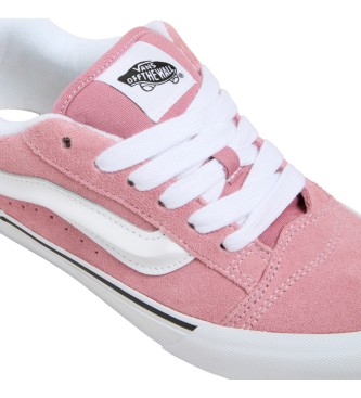 Vans Zapatillas de piel Knu Skool rosa