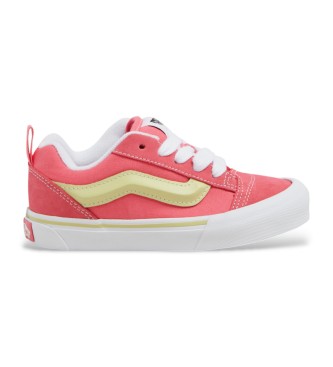 Vans Knu Skool rosa Leder Turnschuhe