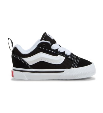 Vans Knu Skool Elastic Lace Leder Turnschuhe schwarz