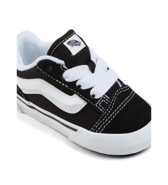 Vans Knu Skool Elastic Lace Leder Turnschuhe schwarz