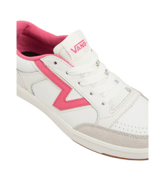 Vans Sapatos de couro Lowland Cc branco