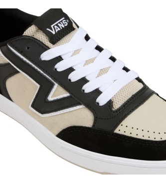 Vans Sneakers Lowland CC in pelle nere, beige