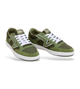 Vans Lowland CC chaussures en cuir vert