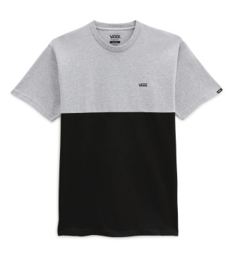 Vans T-shirt Colorblock grijs, zwart