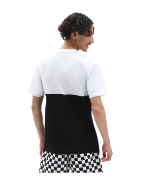 Vans T-shirt Colorblock white, black