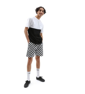 Vans T-shirt Colorblock blanc, noir