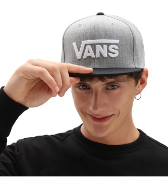 Vans Drop V Snapback Cap cinza