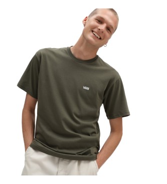 Vans T-shirt com logtipo peito verde