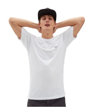Vans T-shirt avec logo blanc sur la poitrine