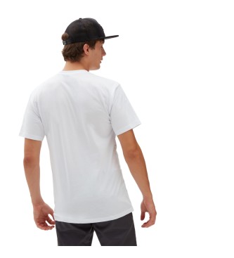 Vans T-shirt bianca con logo sul petto
