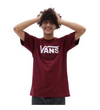 Vans T-shirt classica granata