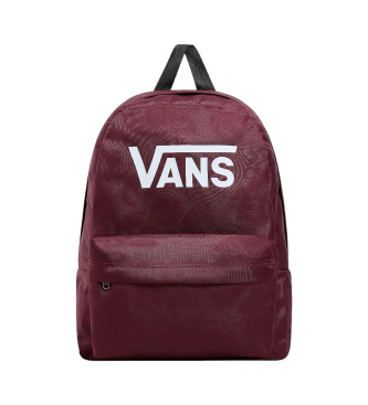 Vans Old Skool Print Backpack maroon