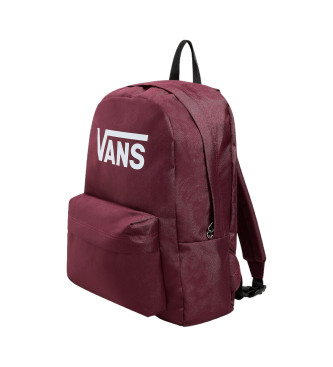 Vans Old Skool Print Backpack maroon