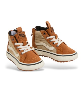 Vans MTE Sk8-Hi lderskor med brun dragkedja