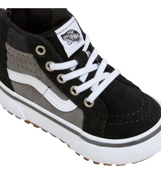 Vans Scarpe MTE Sk8-Hi con cerniera nere, grigie