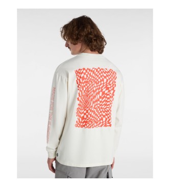 Vans Long-sleeved T-shirt with warp check and white MTE logo