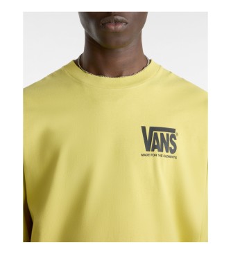 Vans T-shirt de manga comprida MTE Warp Check amarela