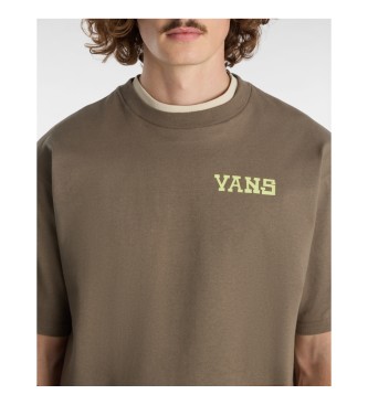 Vans T-shirt Nimi Sk8 de corte largo castanha