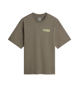 Vans T-shirt Nimi Sk8 de corte largo castanha