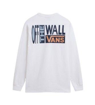 Vans T-shirt grigia con logo Off The Wall II 