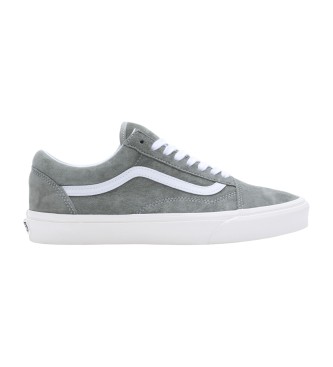 Vans Old Skool Grau Leder Turnschuhe